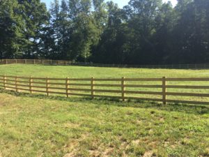 equestrian fence for rink riding